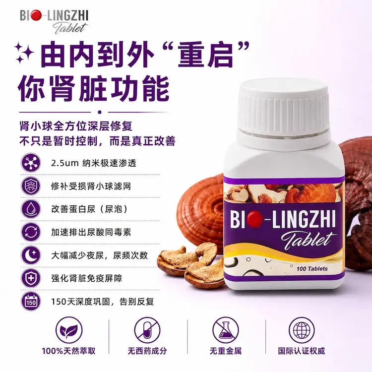 Bio Lingzhi King bottle close-up